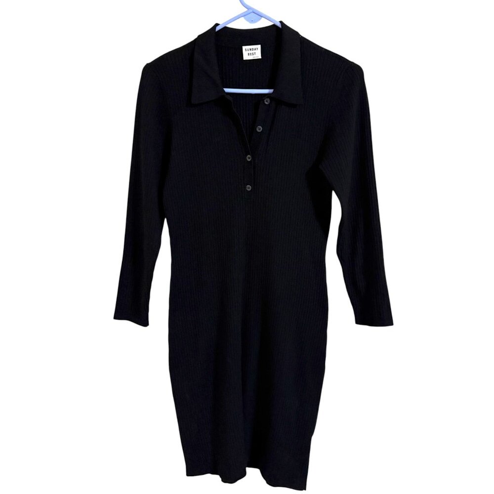 Aritzia Sunday Best Miles Sweater Dress - Picture 3 of 8